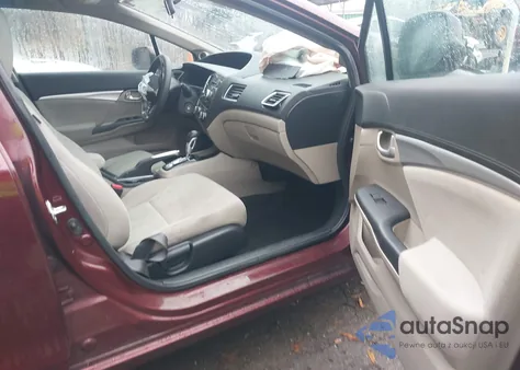 2013 Honda Civic Ex из США, поврежденный, VIN 19XFB2F82DE254870